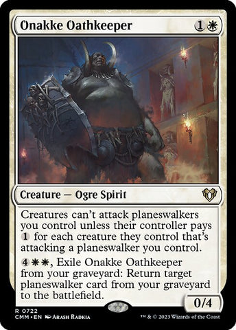 Onakke Oathkeeper (V.1) | Commander Masters: Extras | XCMM | 722 | R