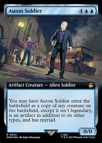 Auton Soldier (V.3) | Universes Beyond: Doctor Who: Extras | XWHO | 944 | R