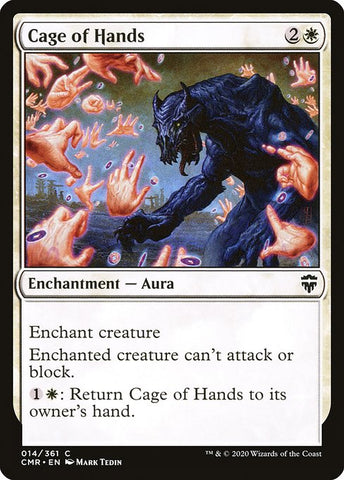 Cage of Hands | Commander Legends | CMR | 14 | C