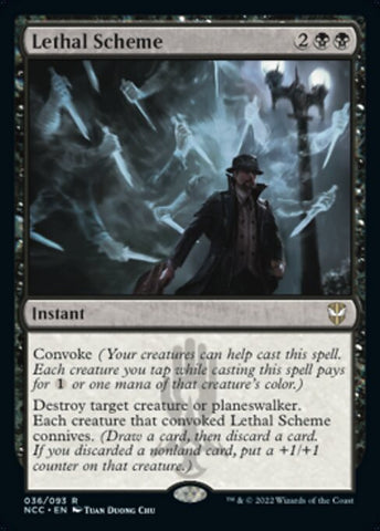 Lethal Scheme | Commander: Streets of New Capenna | NCC | 36 | R