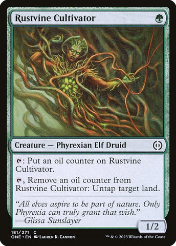 Rustvine Cultivator | Phyrexia: All Will Be One | ONE | 181 | C