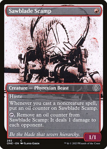 Sawblade Scamp (V.1) | Phyrexia: All Will Be One: Extras | XONE | 292 | C