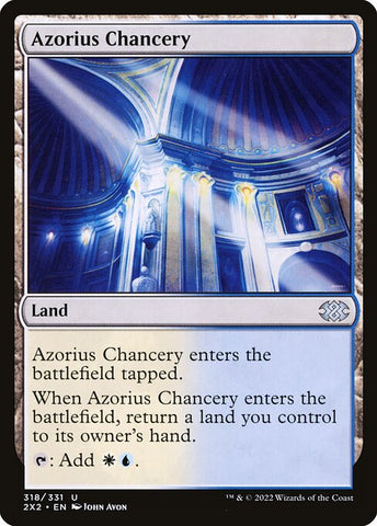 Azorius Chancery | Double Masters 2022 | 2X2 | 318 | U