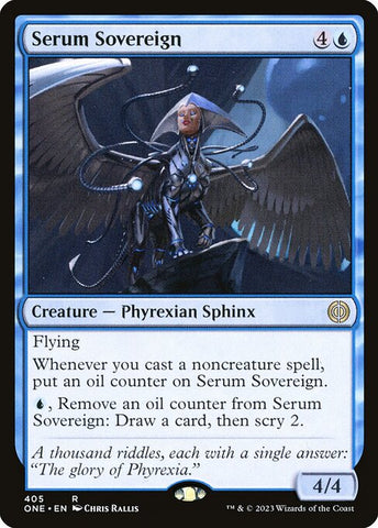 Serum Sovereign (V.1) | Phyrexia: All Will Be One: Extras | XONE | 405 | R