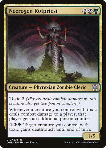 Necrogen Rotpriest | Phyrexia: All Will Be One | ONE | 212 | U