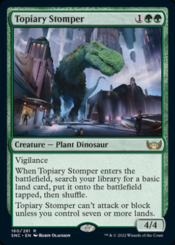 Topiary Stomper | Streets of New Capenna | SNC | 160 | R