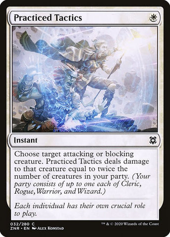 Practiced Tactics | Zendikar Rising | ZNR | 32 | C