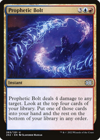 Prophetic Bolt | Double Masters 2022 | 2X2 | 265 | U