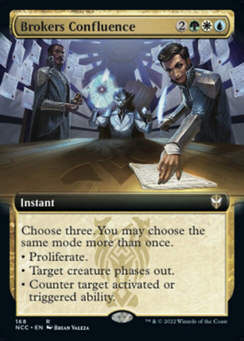 Brokers Confluence | Commander: Streets of New Capenna: Extras | XNCC | 168 | R