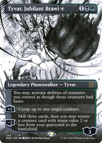 Tyvar, Jubilant Brawler (V.1) | Phyrexia: All Will Be One: Extras | XONE | 344 | R