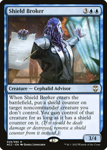 Shield Broker | Commander: Streets of New Capenna | NCC | 29 | R