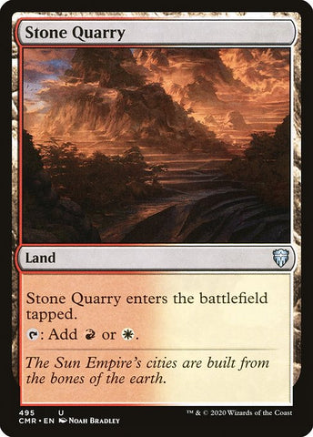 Stone Quarry | Commander Legends: Extras | XCMR | 495 | U