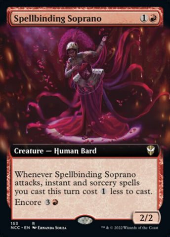 Spellbinding Soprano | Commander: Streets of New Capenna: Extras | XNCC | 153 | R