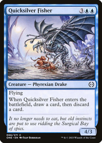 Quicksilver Fisher | Phyrexia: All Will Be One | ONE | 66 | C