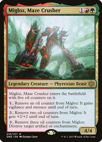 Migloz, Maze Crusher | Phyrexia: All Will Be One | ONE | 210 | R