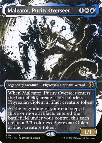 Malcator, Purity Overseer (V.1) | Phyrexia: All Will Be One: Extras | XONE | 320 | R