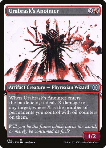 Urabrask's Anointer (V.1) | Phyrexia: All Will Be One: Extras | XONE | 293 | U