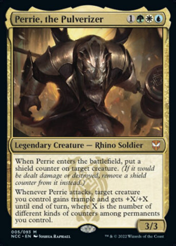 Perrie, the Pulverizer | Commander: Streets of New Capenna | NCC | 5 | M