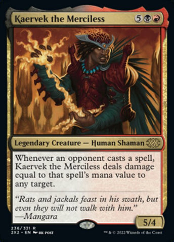 Kaervek the Merciless | Double Masters 2022 | 2X2 | 236 | R