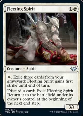 Fleeting Spirit | Innistrad: Crimson Vow | VOW | 14 | U