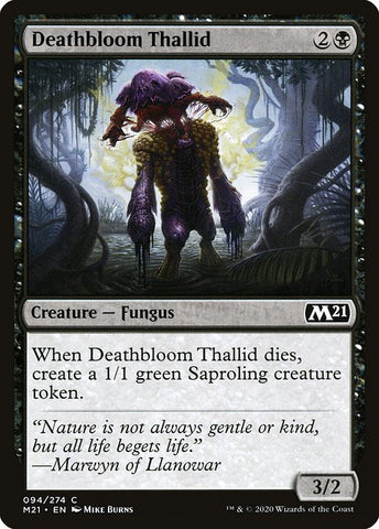 Deathbloom Thallid | Core 2021 | M21 | 94 | C