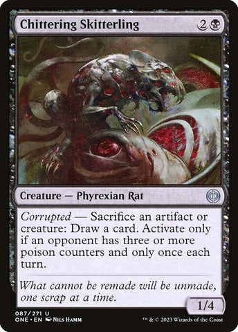 Chittering Skitterling | Phyrexia: All Will Be One | ONE | 87 | U