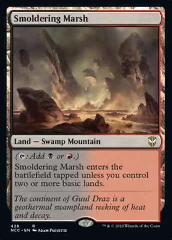 Smoldering Marsh | Commander: Streets of New Capenna | NCC | 428 | R