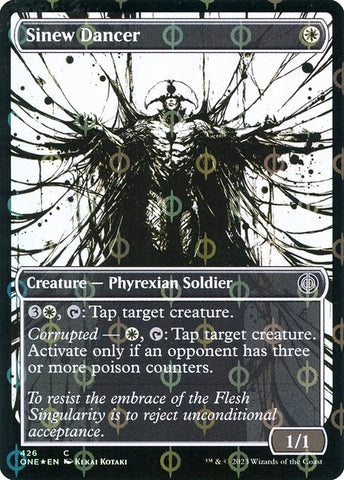 Sinew Dancer (V.2) | Phyrexia: All Will Be One: Extras | XONE | 426 | C